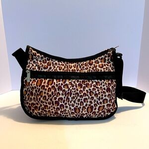 Lesportsac, leopard classic hobo